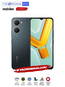 Vivo Y03 / Y03t - 4GB RAM - 64GB Storage - PTA Approved - 12 Months Warranty - Black - The Original Bro Mobiles - TOB28